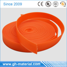 Fabricant lumineux orange couleur pvc enduit nylon et polyester sangle